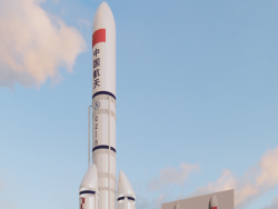 长征5号运载火箭SU模型下载