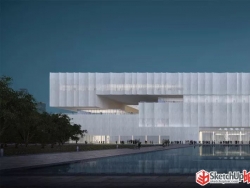 上海博物馆东馆建筑规划设计SU模型下载