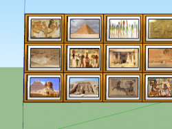 埃及畵SU模型