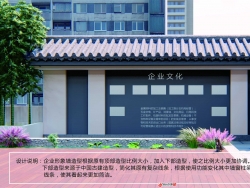 中式马头墙屋顶形象墙SU模型下载