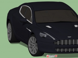 2010 Aston Martin Rapide汽车模型
