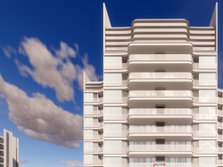 高层住宅建筑设计SU模型下载