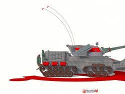 红警2苏军阵营的天启坦克SU模型