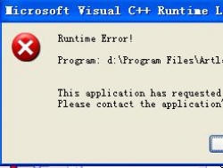 C++ Runtime Library Runtime Error网上现有方法都不能解决