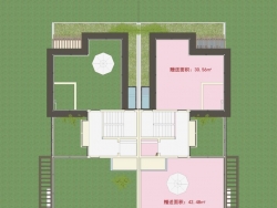 住宅建筑中式新中式小别墅改造SU模型下载