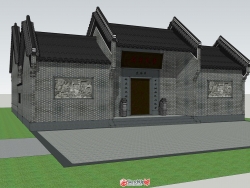 中式祠堂建筑设计