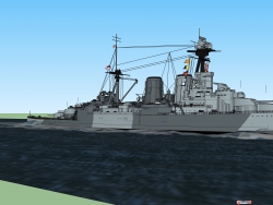 英国皇家海军的骄傲胡德号战列巡洋舰