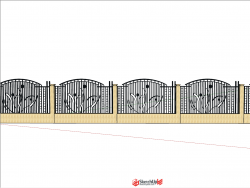 围栏，护栏，铁艺围墙