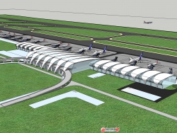 多年前做的某机场整体方案