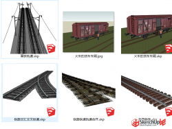 铁路火车模型