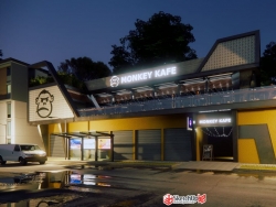 猴子咖啡厅餐厅建筑