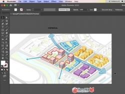 城市设计体块模型（sasaki分析图教程案例）