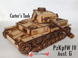 PzKpfw IV Ausf.G德军四号坦克模型