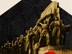 求一组关于抗日战争时期的（红色）雕塑