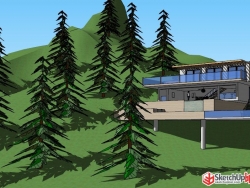 山地别墅建筑设计方案