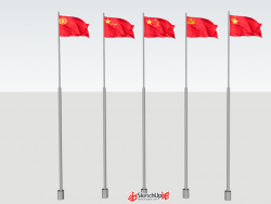 红色 ：国旗、党旗、军旗、共青团团旗以及中国少年先锋...