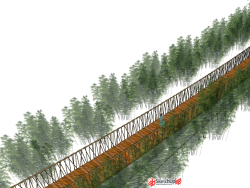 竹桥模型