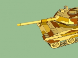 我发布的坦克