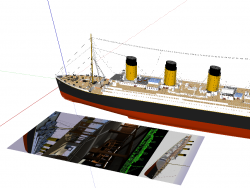 泰坦尼克号模型