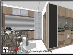 室內設計_住宅空間-郭公館玄關餐廳客廳