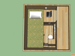 世界最小房屋诞生——4平米——的tinyhouse！