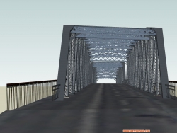 钢架桥的模型，希望对大家有所帮助