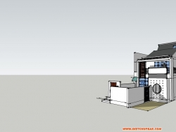 万科第五园A型住宅模型