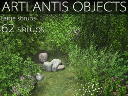 ARTLANTIS OBJECTS【大型灌木】共享版