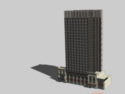 酒店方案带模型