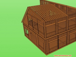 木框架房子