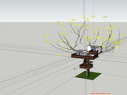 6个树屋模型整理