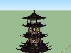 中式古塔
