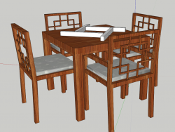 分享个麻将桌模型