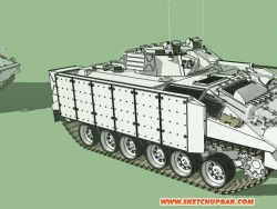 成比例3D打印专用的战车模型第一弹，军迷交流交友