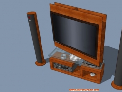 分享模型——电视组合音箱