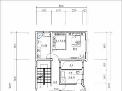 精品中式别墅方案设计包含效果图模型平面图