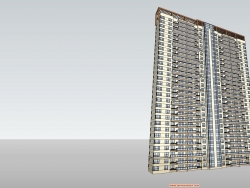 高层住宅模型