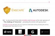 ENSCAPE和AUTODESK赞助举办“挑战未来”设计渲染竞赛