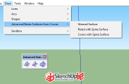 Advanced Bezier Surfaces from Curves插件 v1.0
