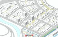 城市设计体块模型（sasaki分析图教程案例）