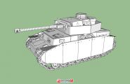 PzKpfw IV Ausf.G德军四号坦克模型