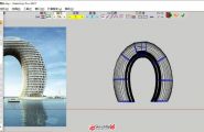 SketchUp创建中国湖州喜来登温泉度假酒店建筑表皮