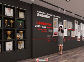 劳模荣誉展示墙（SU2019+Vray4.0)-1