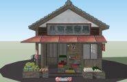 分享一个日式蔬菜水果店