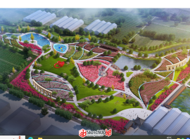 重庆市南川区木凉镇“七朵玫瑰园”方案设计