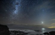 北半球看不见的星空：澳大利亚南部夜空银河