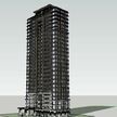 高层住宅精细模型