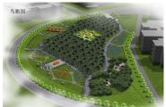 大学中央绿地规划设计2