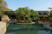 【住宅】Modern Brick Kiln House by  Spasm design architects