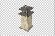 sketchup导出透明背景图片的两种方法